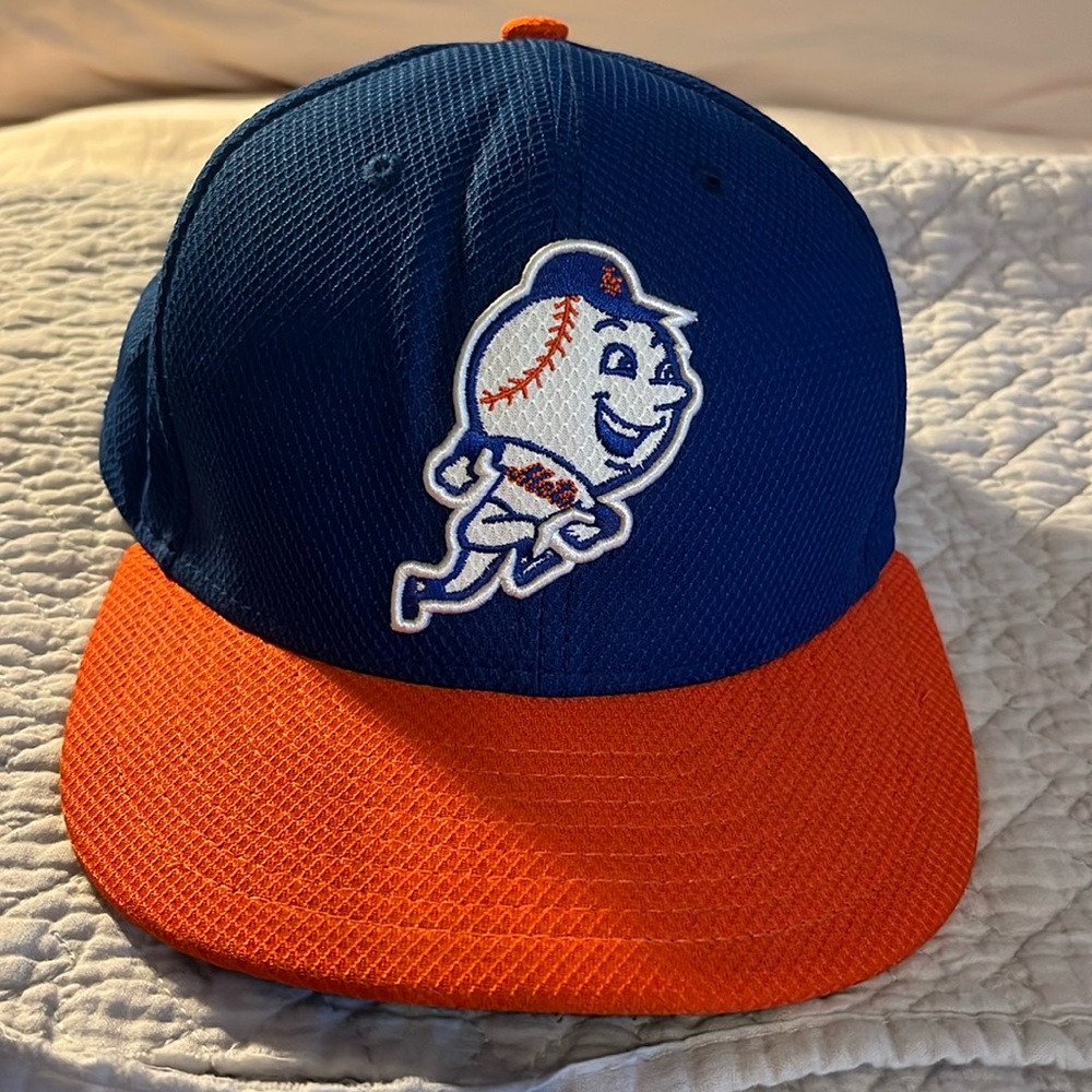 Fitted Mr Met Mets Hat size 7 1/2